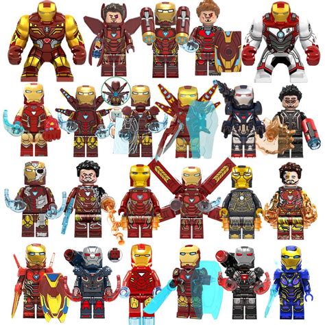 all iron man lego figures|iron man lego figurine.